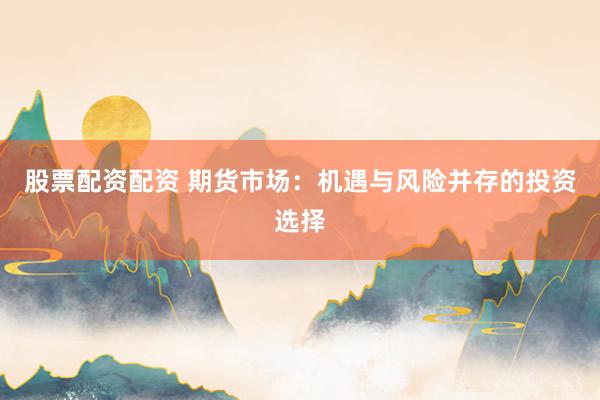 股票配资配资 期货市场：机遇与风险并存的投资选择